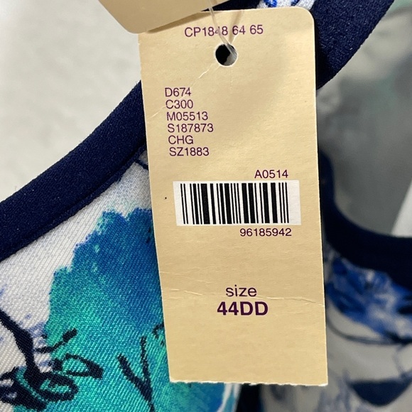 Cacique Smooth Lightly Lined Balconette Bra NWT 44DD - Picture 6 of 9